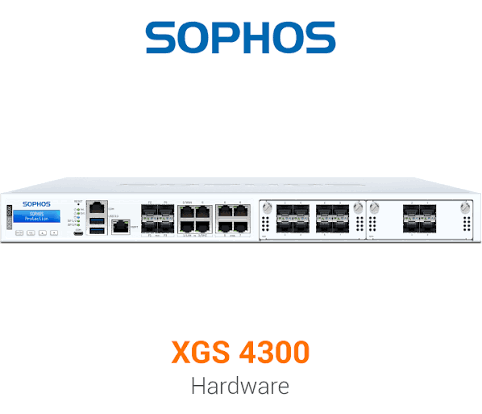 Sophos XGS 4300 Security Appliance